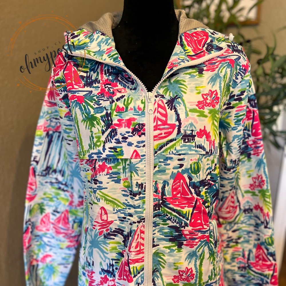 Preppy Design Rain Jacket/Coat